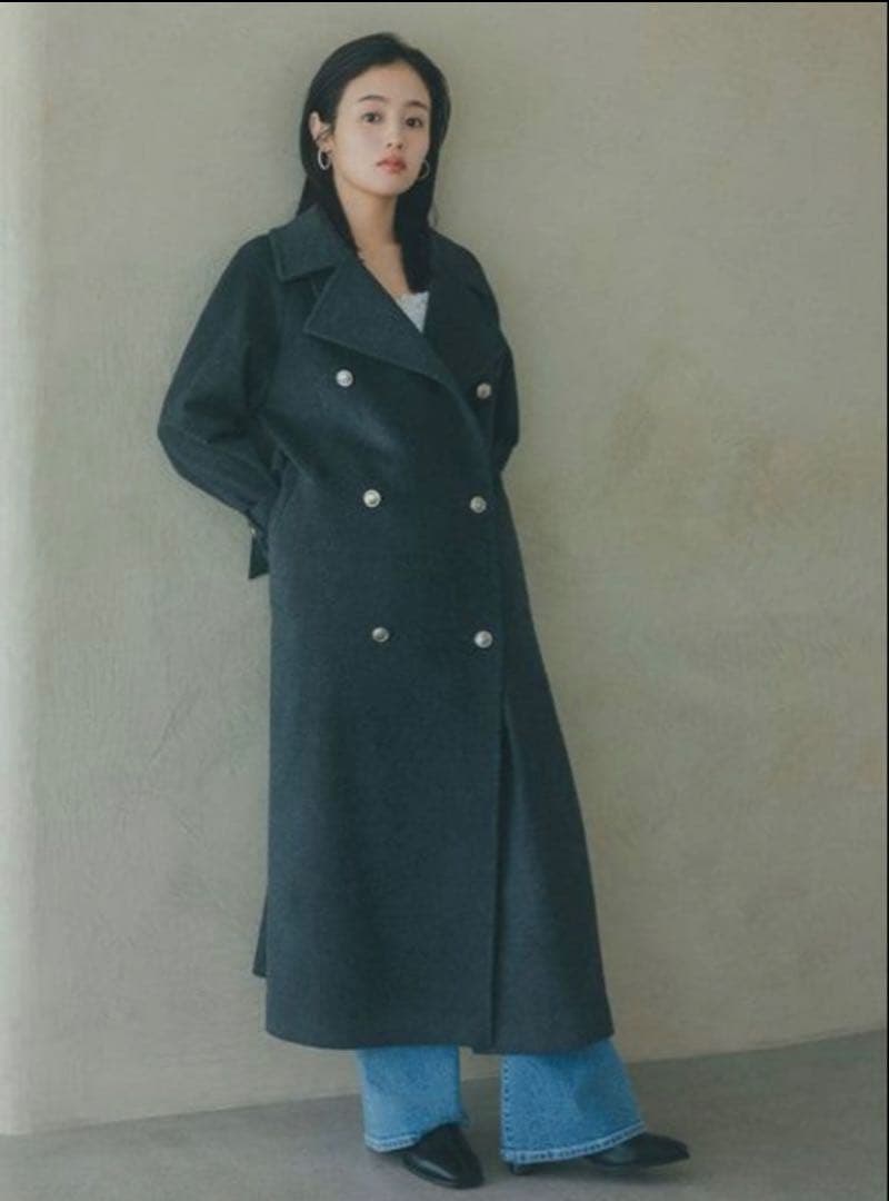 スナイデル　ウールカシミヤスタンドカラーコート　snidel 1サイズ　コート