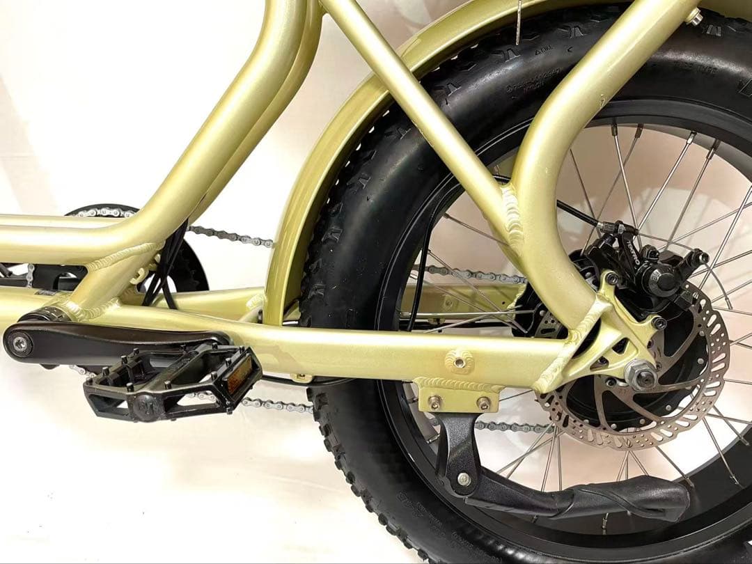 【動作確認済】送料無料 ROCKA FLAME ディスク式 電動アシスト自転車