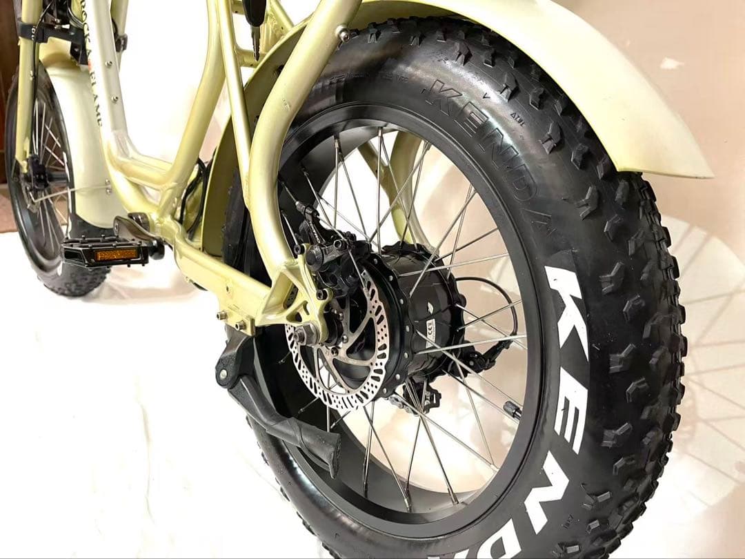 【動作確認済】送料無料 ROCKA FLAME ディスク式 電動アシスト自転車