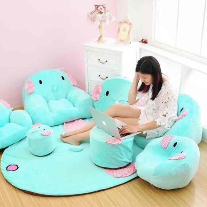 ぬいぐるみソファ椅子じゅうたんミニソファ8点セット002507