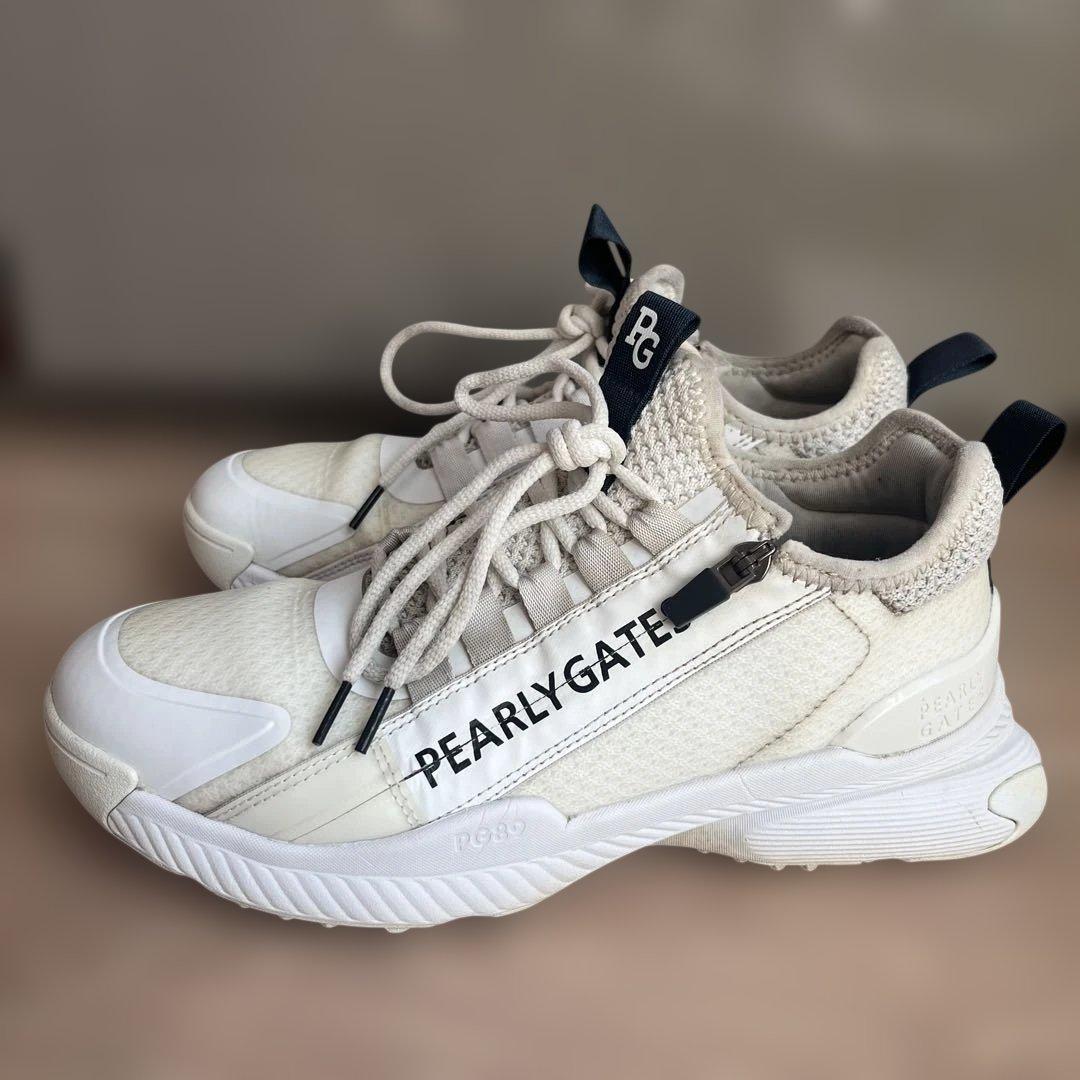 PEARLYGATES ホワイト スニーカー