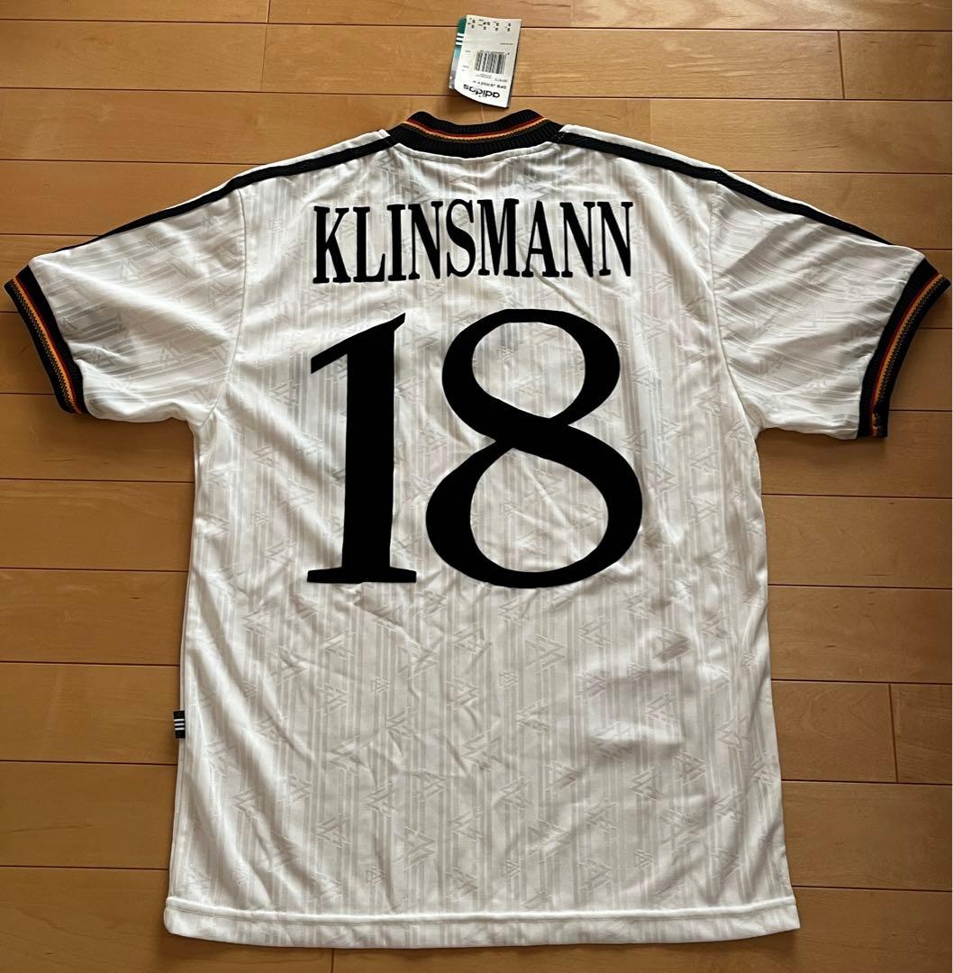 激レア！【未使用】アディダス クリンスマン #18 ドイツ ユーロ 1996