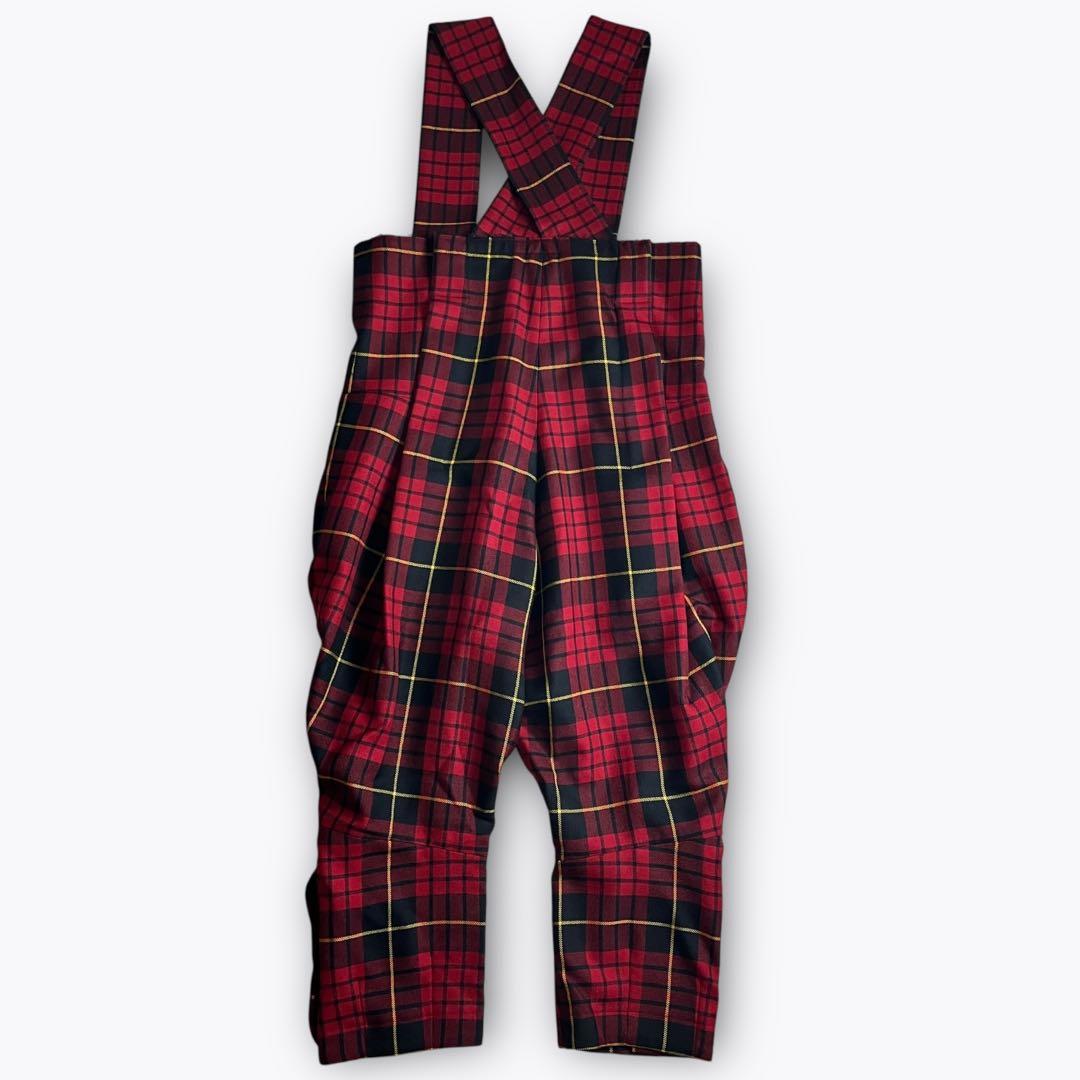 【極美品】COMME des GARCONS 17ss チェック サロペット