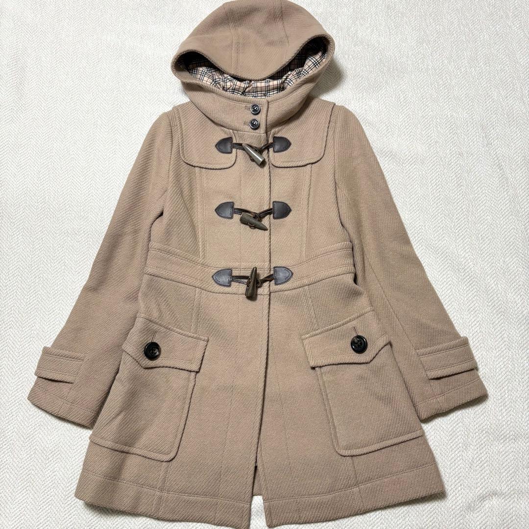 訳あり特価 BURBERRY BLUE LABEL ノバチェック ダッフルコート