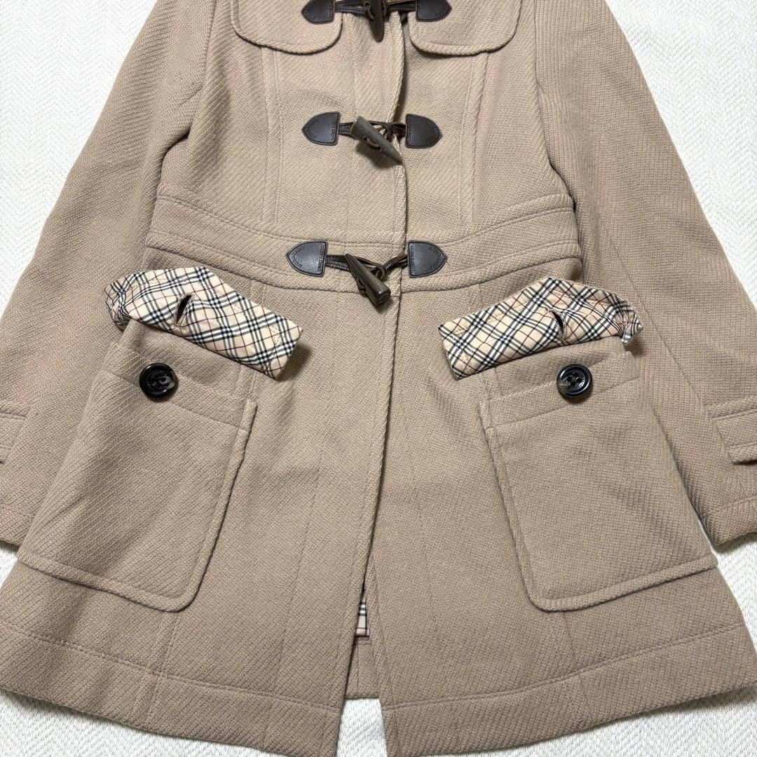訳あり特価 BURBERRY BLUE LABEL ノバチェック ダッフルコート