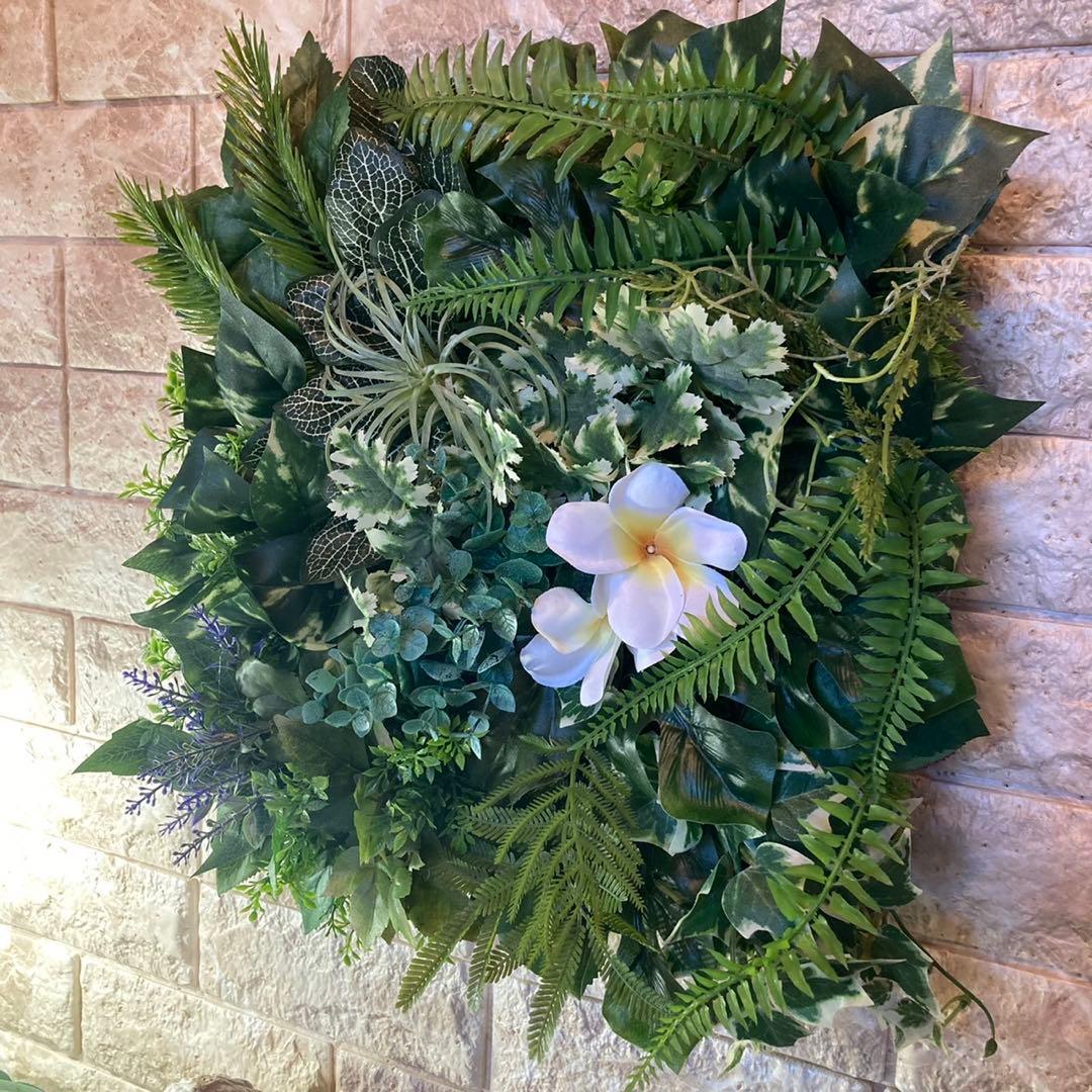 光触媒　人工観葉植物　ウォールグリーン　フェイクグリーン　3030403