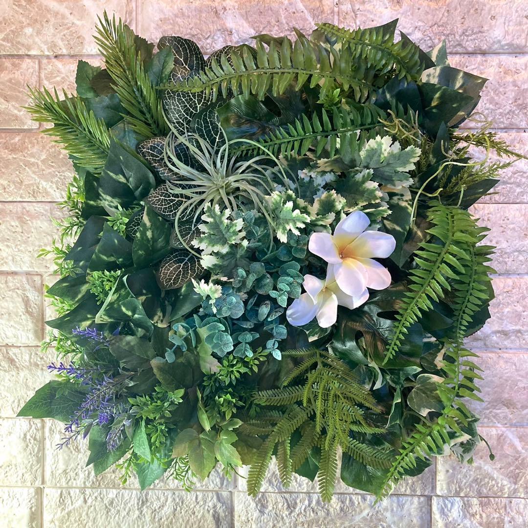光触媒　人工観葉植物　ウォールグリーン　フェイクグリーン　3030403