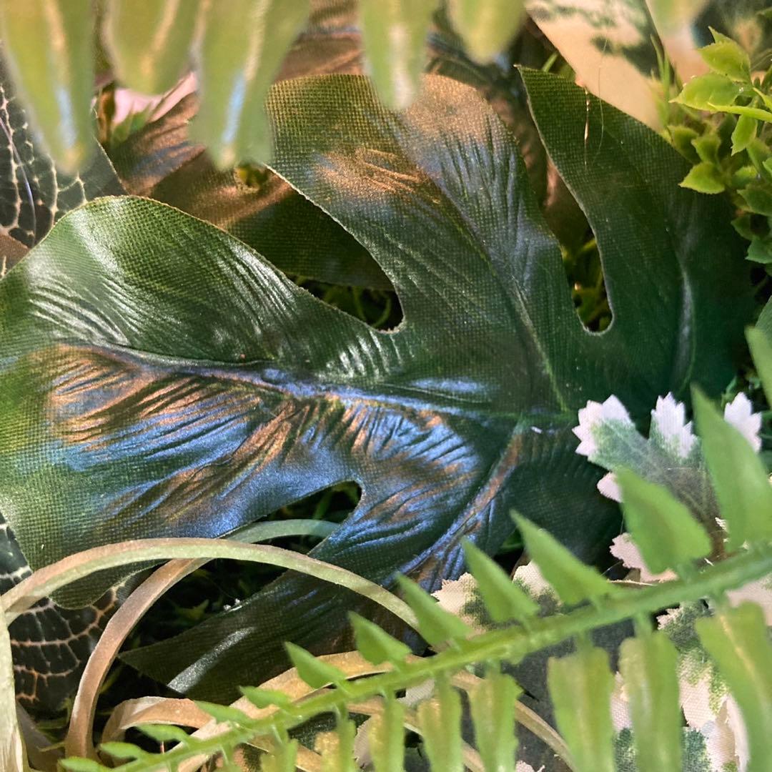 光触媒　人工観葉植物　ウォールグリーン　フェイクグリーン　3030403