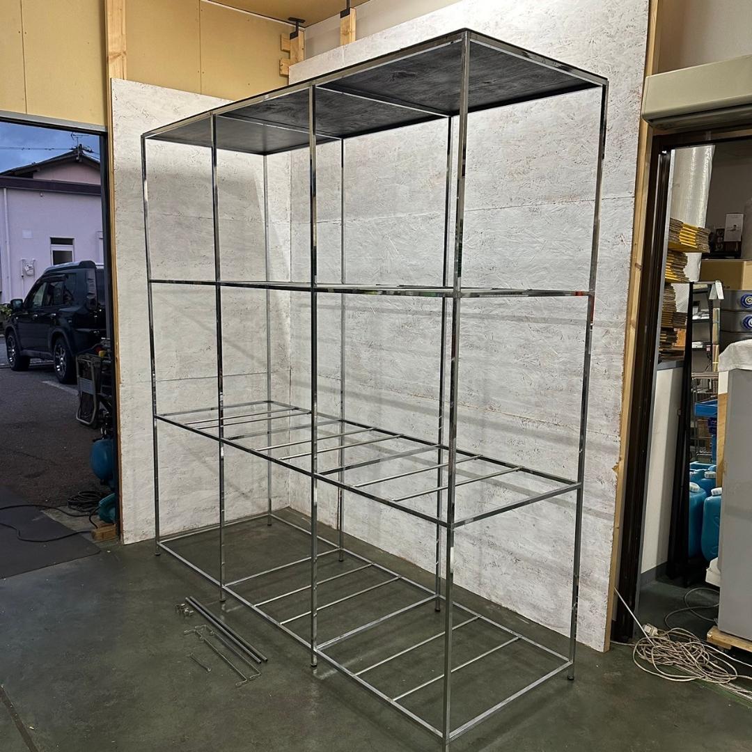 アルミホイールラック ショーケース 展示棚 ホイールラック 陳列棚 Y0190