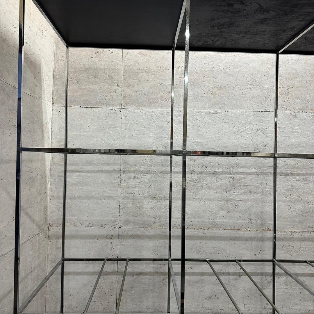 アルミホイールラック ショーケース 展示棚 ホイールラック 陳列棚 Y0190