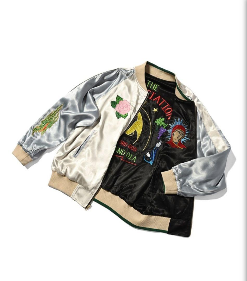 最終価格　ALLY＆DIA リバーシブルスカジャン　Ｌサイズ　kj着用 新品