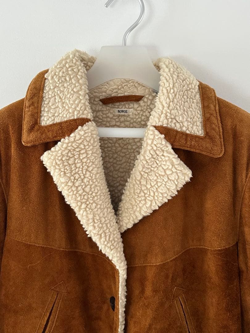 NOWOS スエード ランチコート