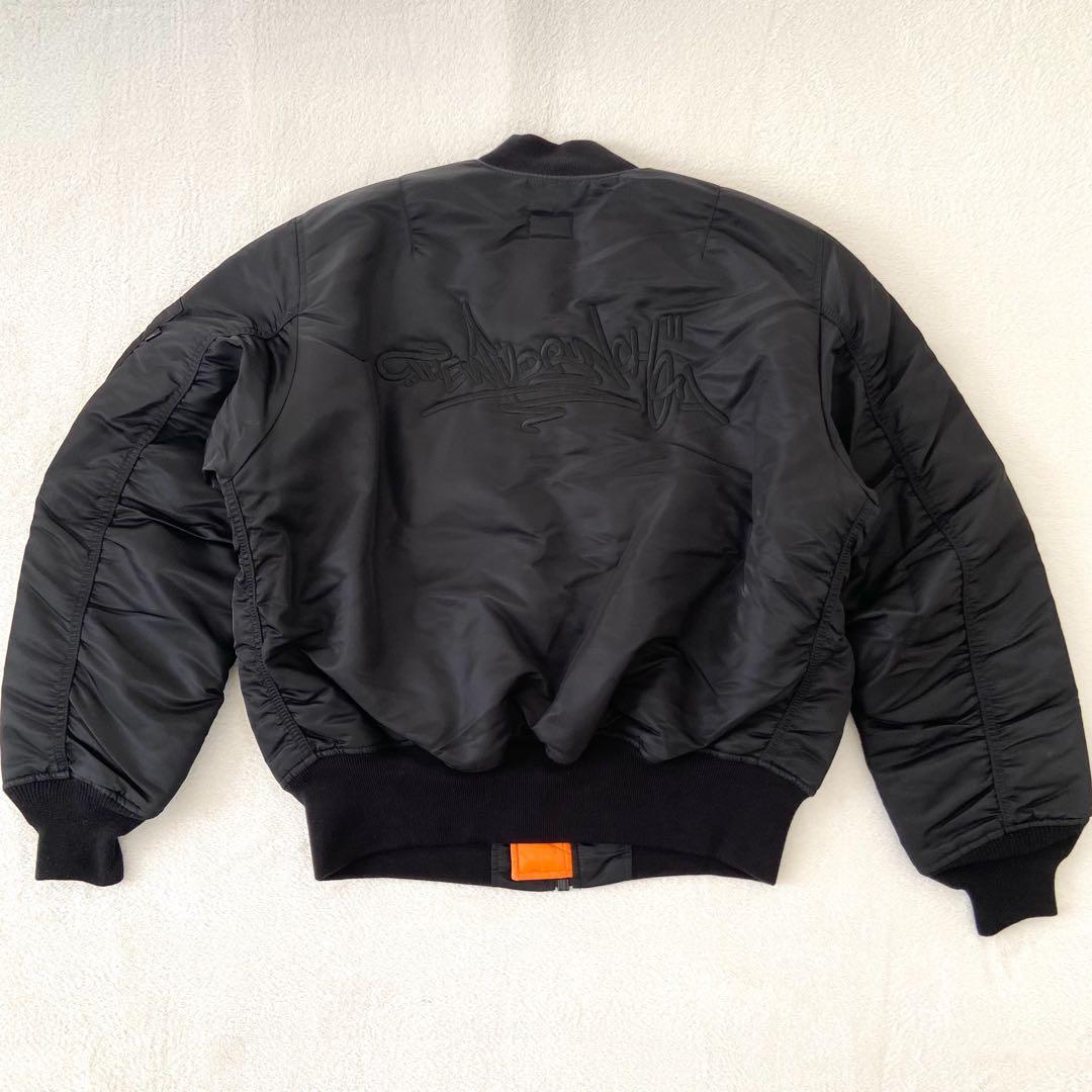 40周年記念　未使用タグ付　アルファインダストリーズ　MA-1 短丈　黒　L