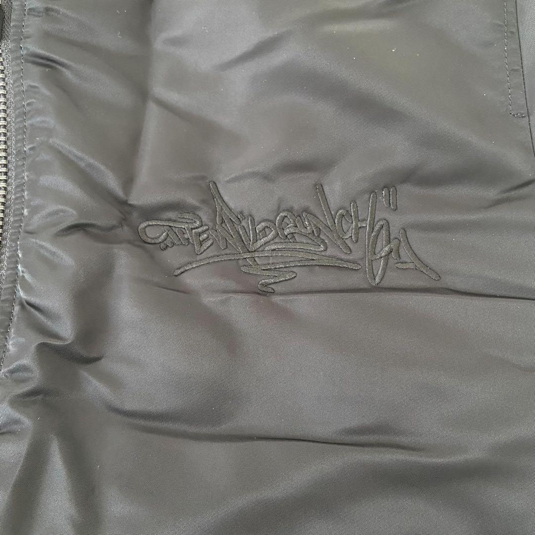 40周年記念　未使用タグ付　アルファインダストリーズ　MA-1 短丈　黒　L