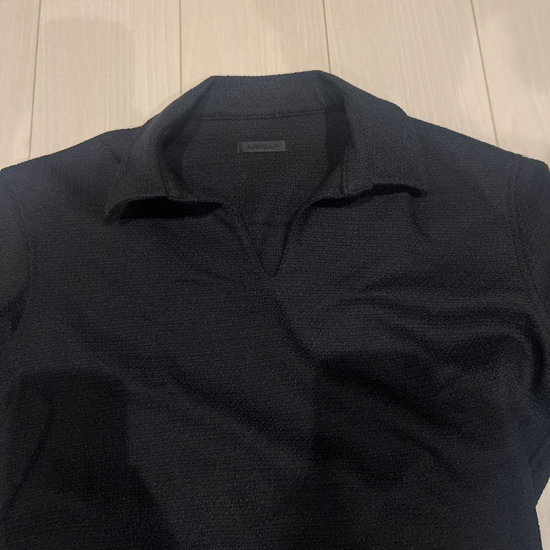 新品ANIMAF スキッパーニットシャツ