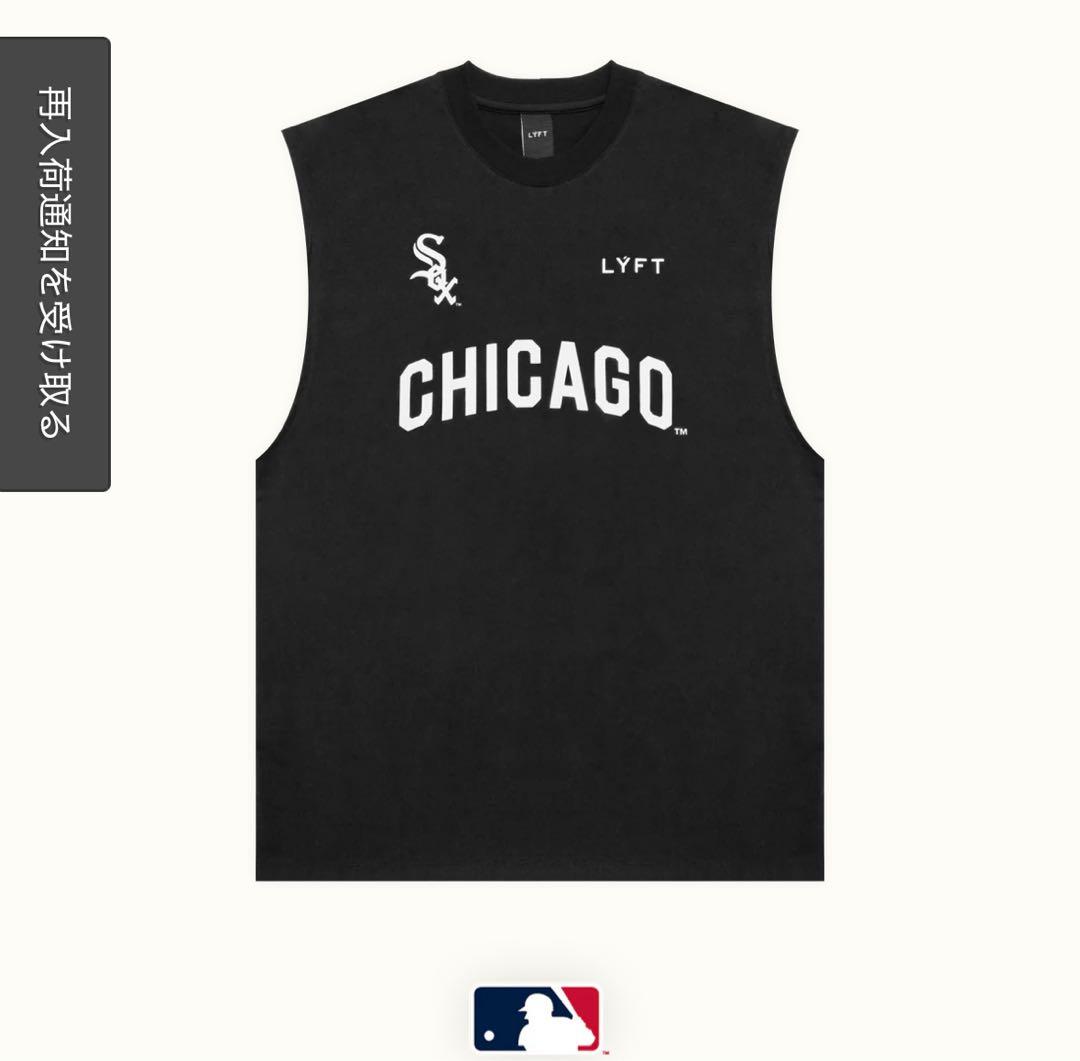 トップス LYFT MLB TANKTOP CHICAGO WHITE SOX M