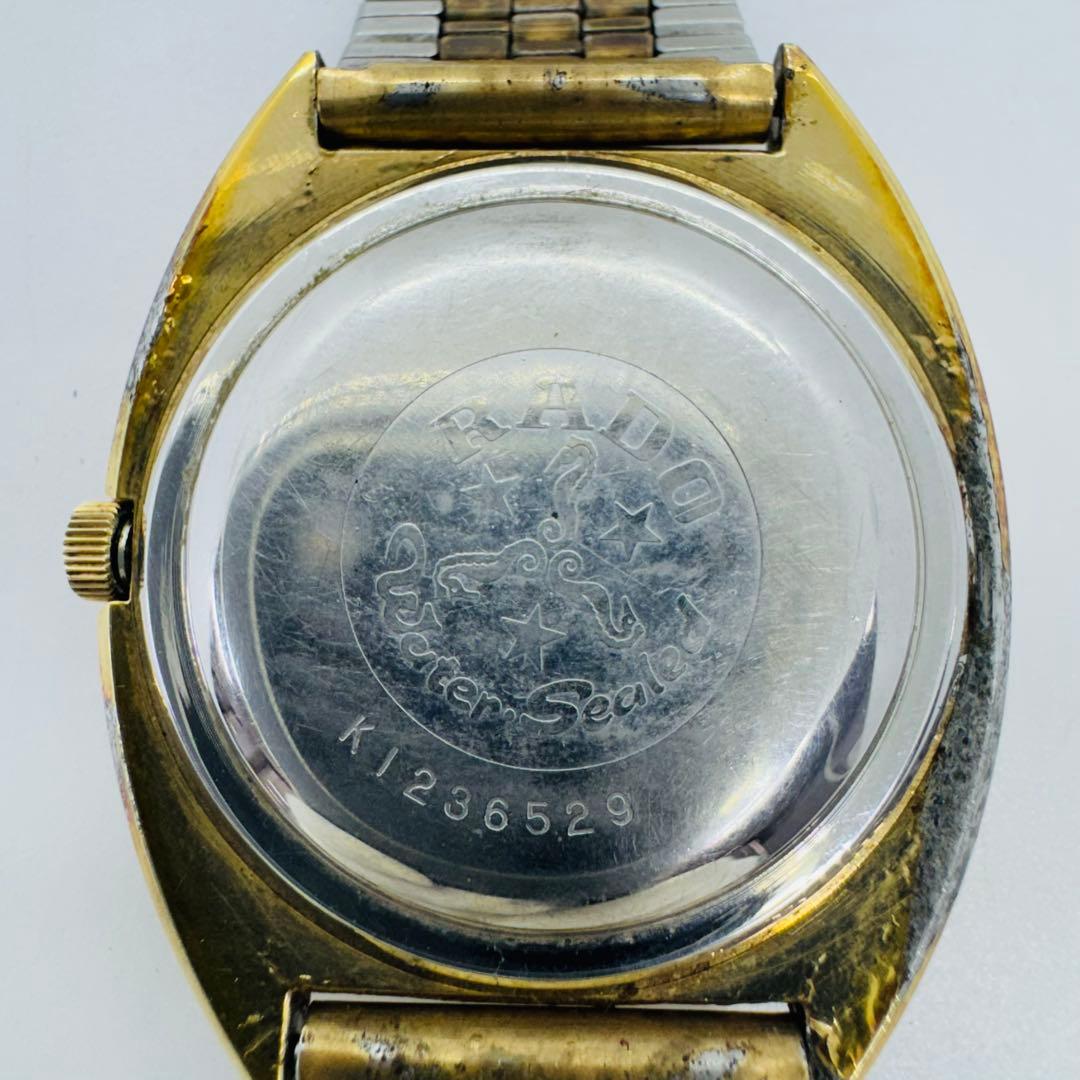 ✨RADO✨ラドー✨Simplonauto✨デイト✨ゴールド✨腕時計✨