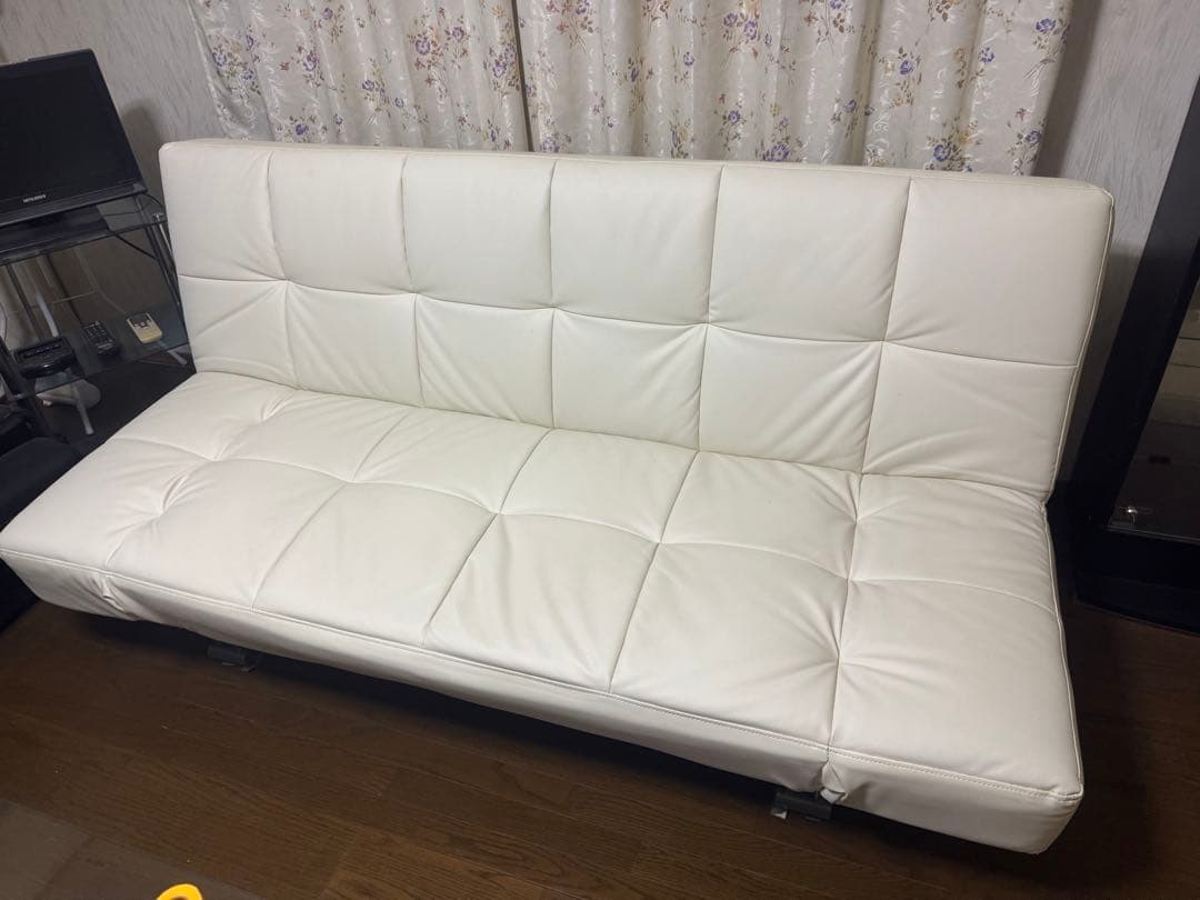 破格！早い者勝ち！ニトリ ホワイト ソファベッド Nシールド 引取限定要相談