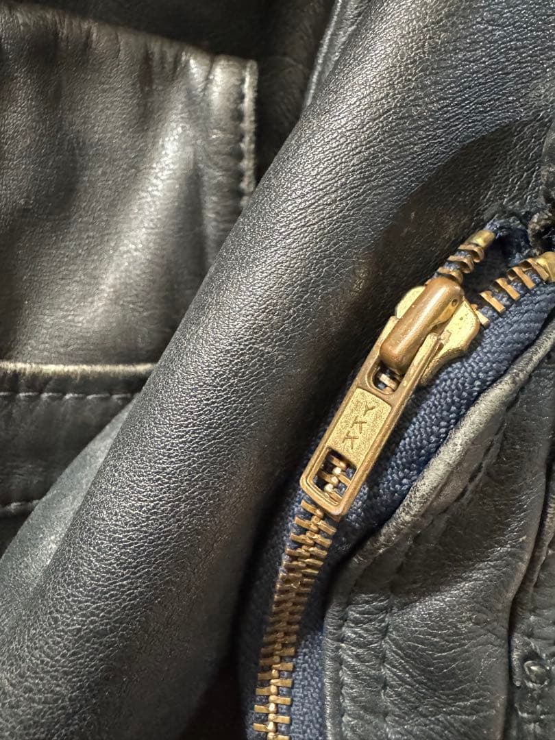 70s〜80s フランス軍 パイロット レザージャケット ユーロビンテージ