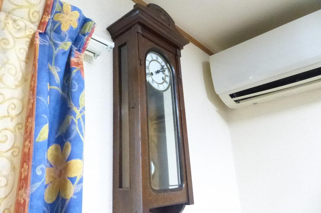 ユンハンス　スリゲル型　柱時計　オーバーフォール済