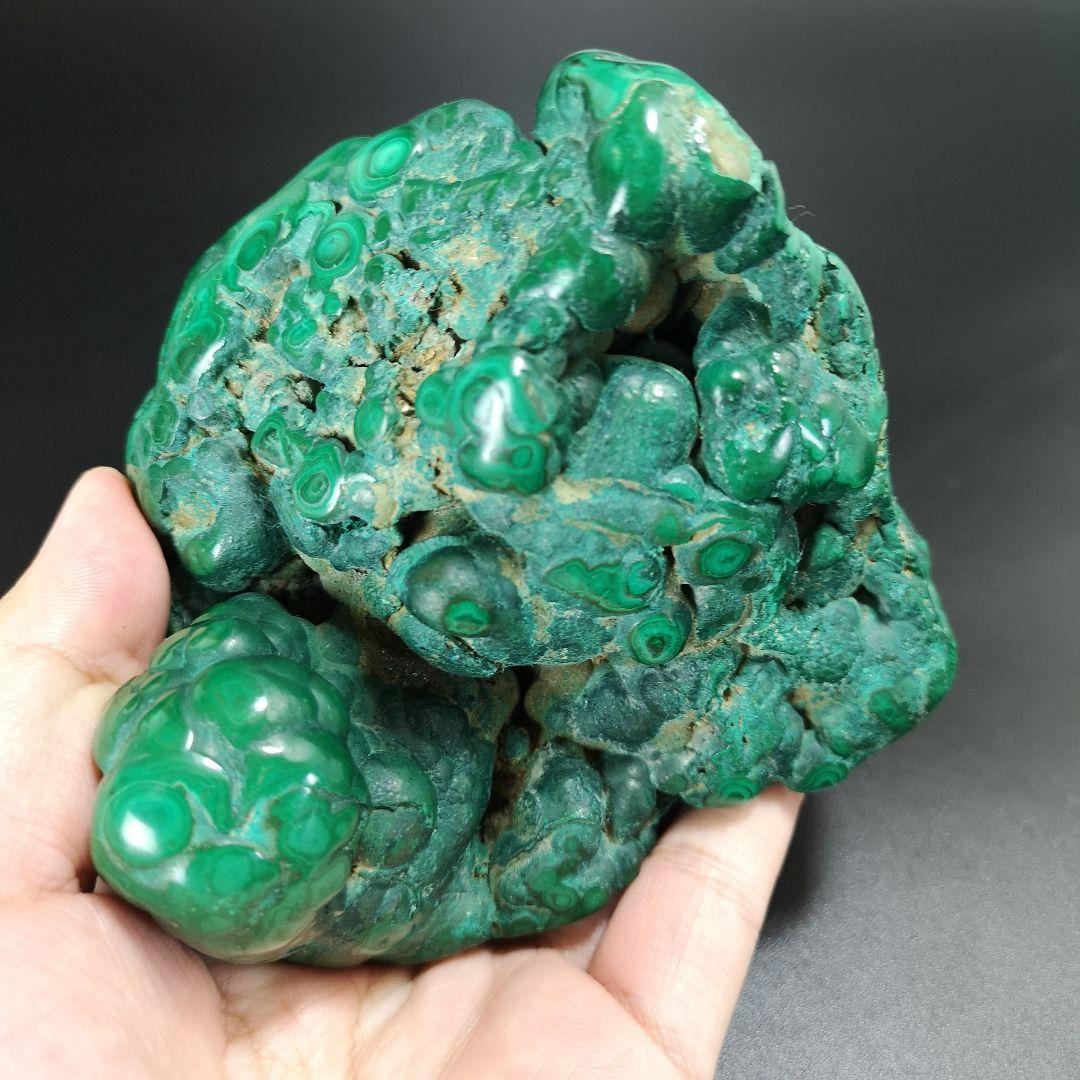 10.孔雀石　マラカイト　天然石　　鉱物　魔除け　開運　浄化　パワーストーン