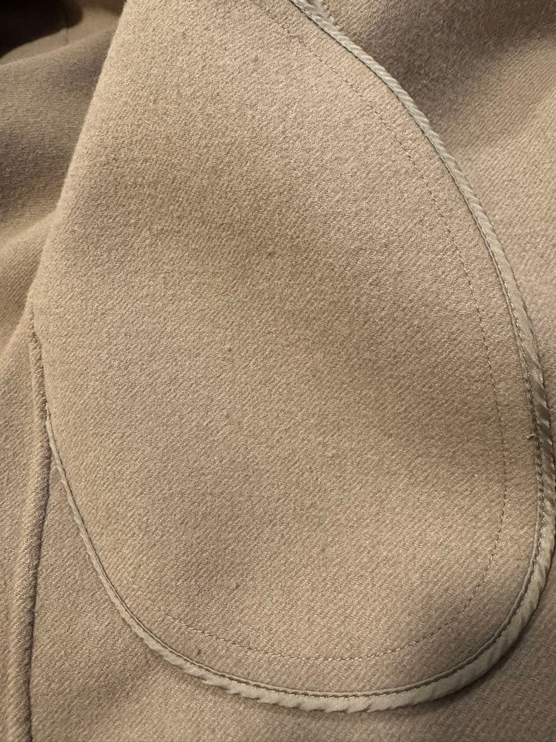 【美品】Deuxieme Classe ウールアンゴラリバーコート　ベージュ