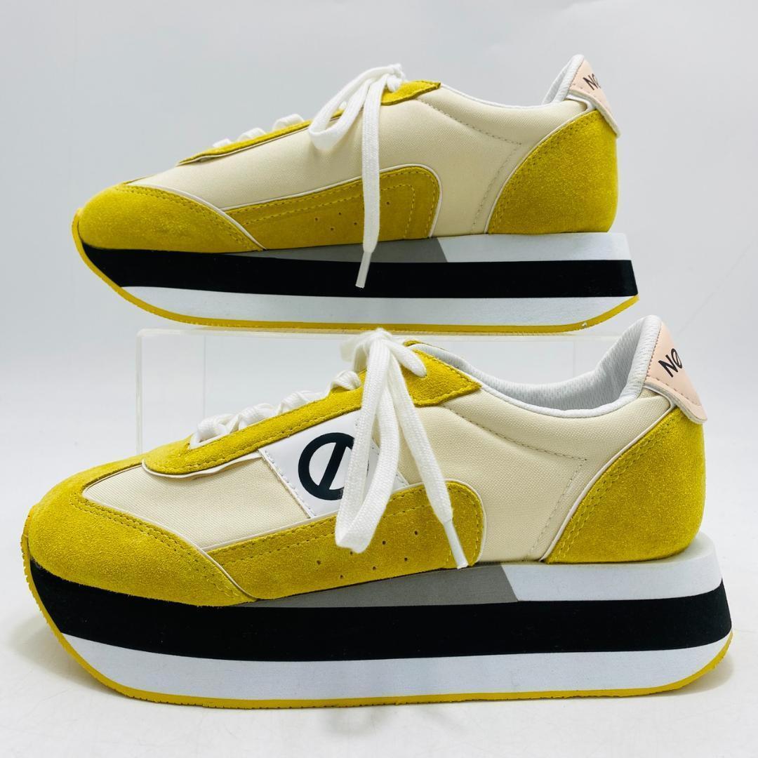 新品未使用　NO NAME　スニーカー　ローカット　レースアップ　38