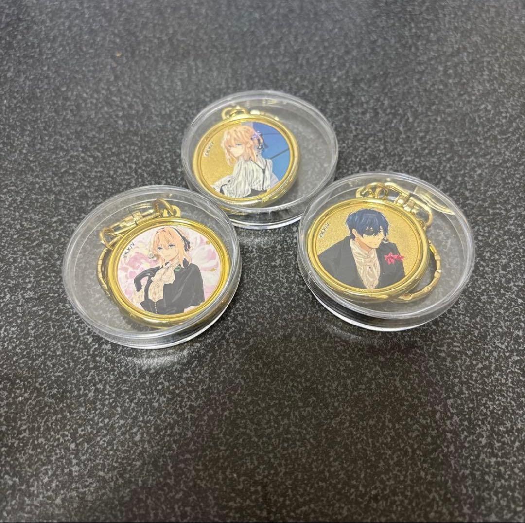 ヴァイオレット・エヴァーガーデン⭐️ガーデンミュージアム比叡⭐️記念メダル3種
