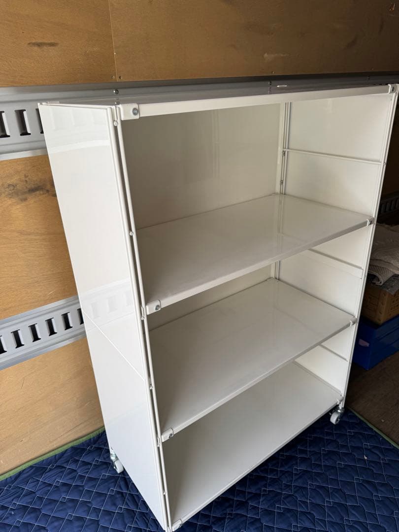 あーくてりくすの　無印良品　スチールユニットシェルフ