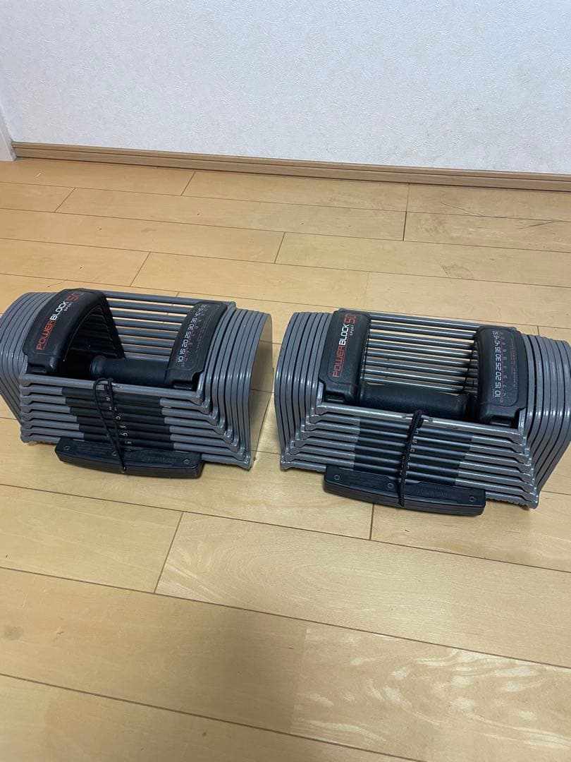 【セット購入】POWERBLOCK 50 パワーブロック50①（22kg）正規品