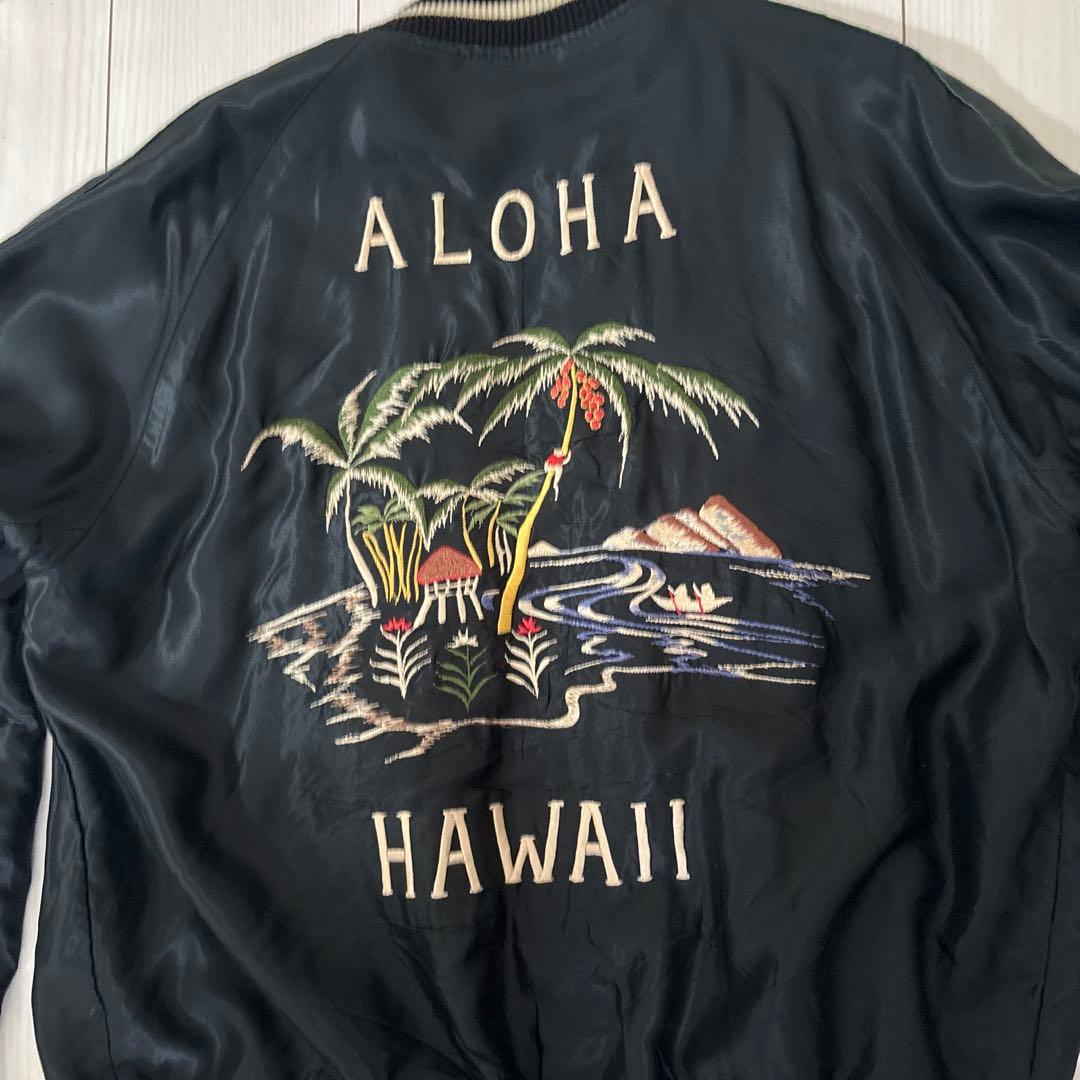 テーラー東洋スカジャン　黒虎　アロハハワイ