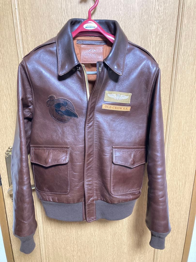 ikkoさま　OLD CROW A-2 フライトジャケット M brown