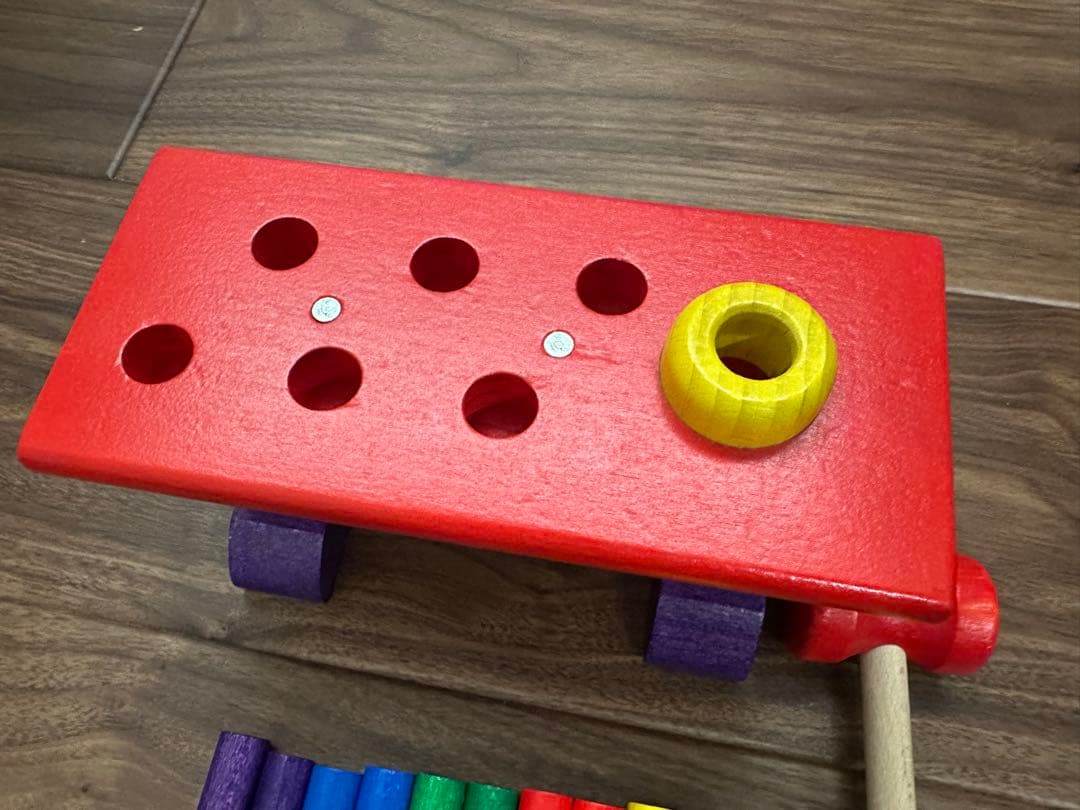 大工さん ニック社木製 知育玩具 ハンマートイ