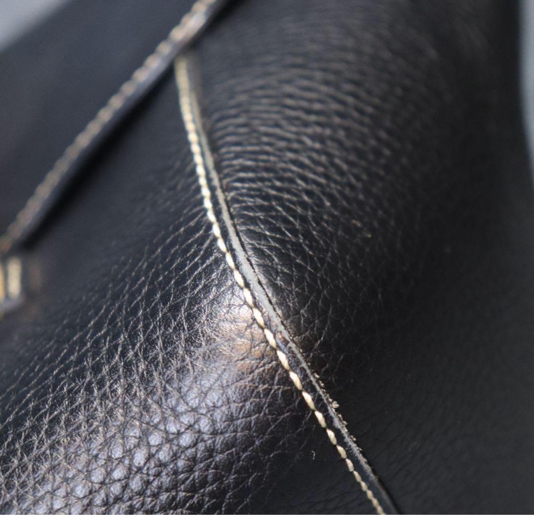 TOD'S Corniche Wave トートバッグ トッズ 黒