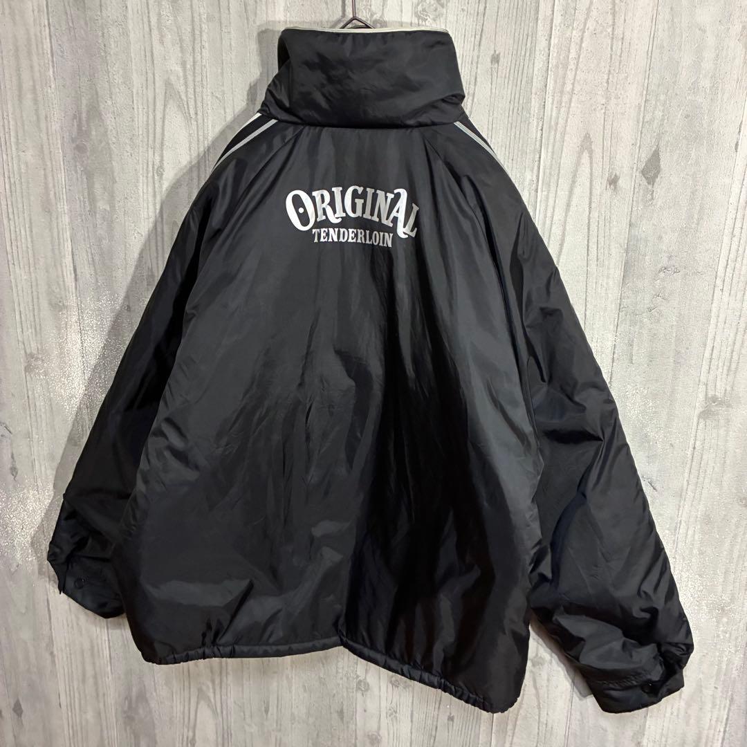 【希少入手困難】テンダーロイン　バックロゴ　中綿入レーシングジャケット　L