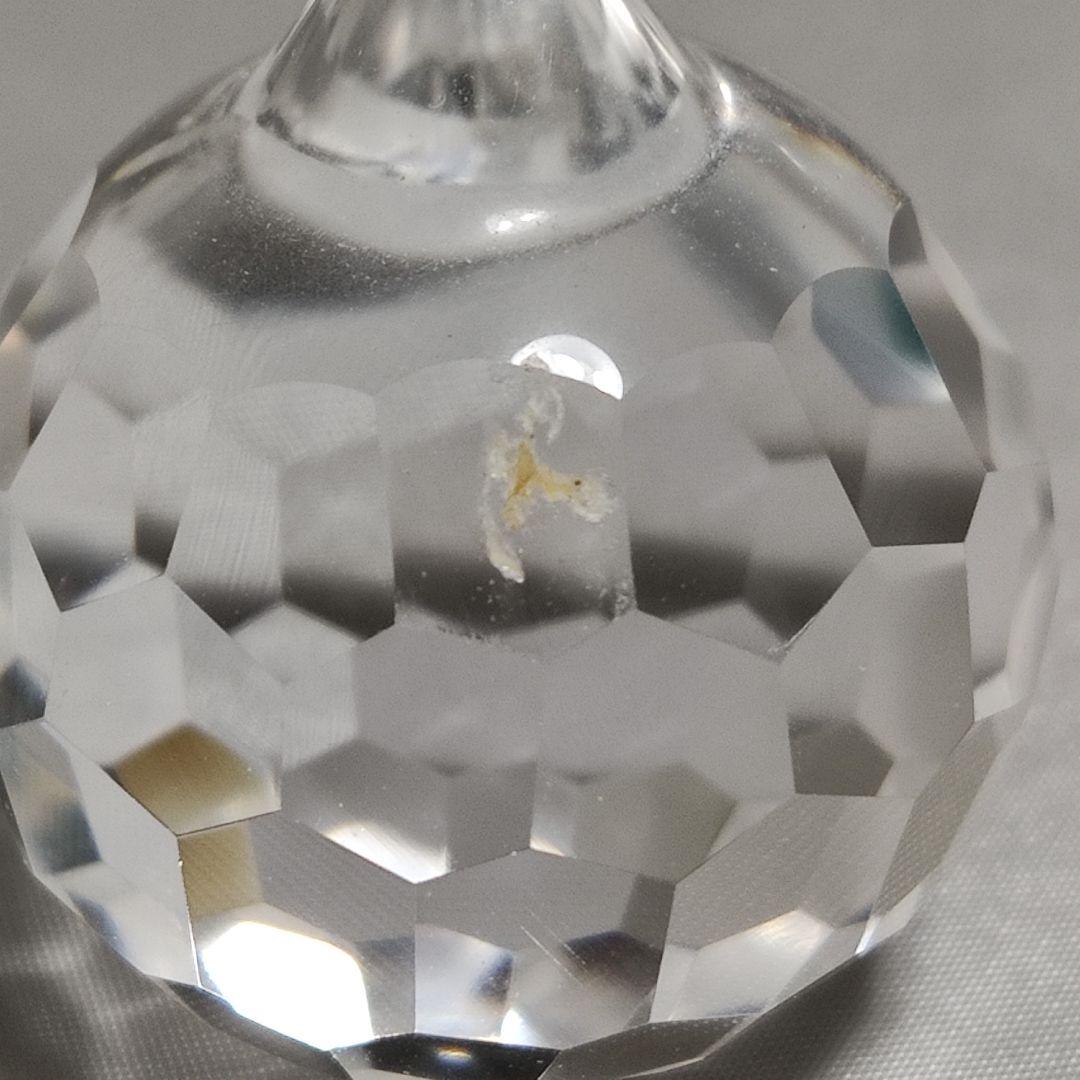 パワーストーン　天然石　多面カットクリスタル　宝珠　直径3cm　No.276