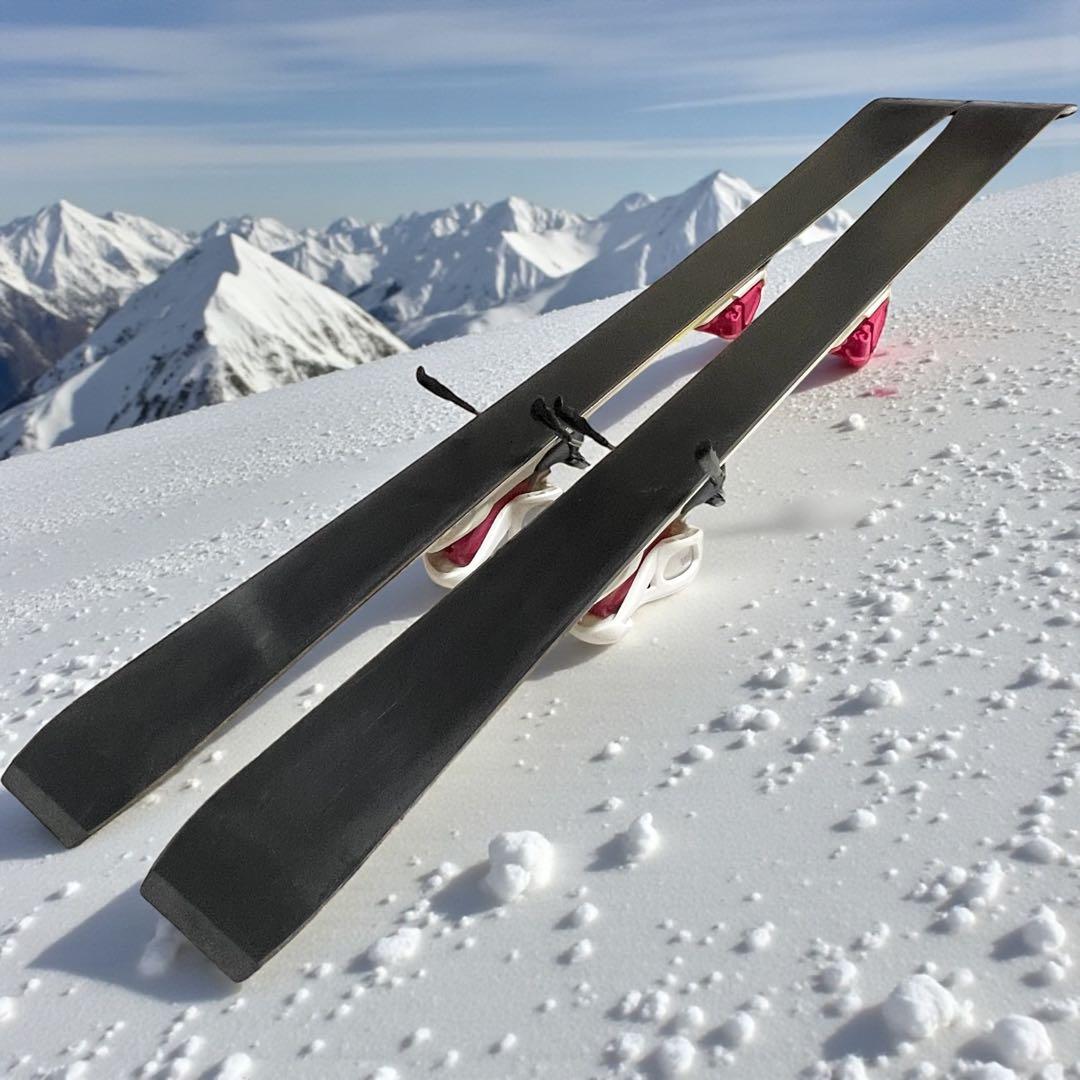 【良品】 120cm ジュニアスキー　4点セット Pure conscious