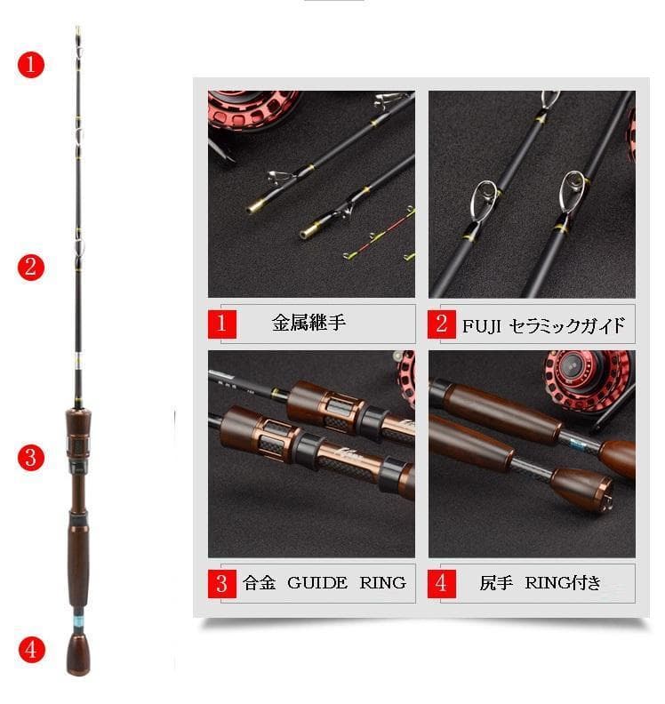 筏竿 チヌ竿 1.5m ハーフチタン穂先 2本 ☆オマケ穂先付き☆ 黒鯛