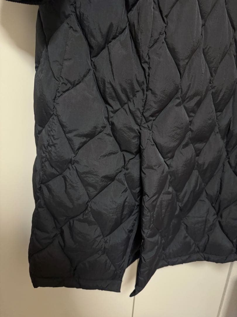 【美品】Lavish Gate キルティング ロングダウンコート　ブラック