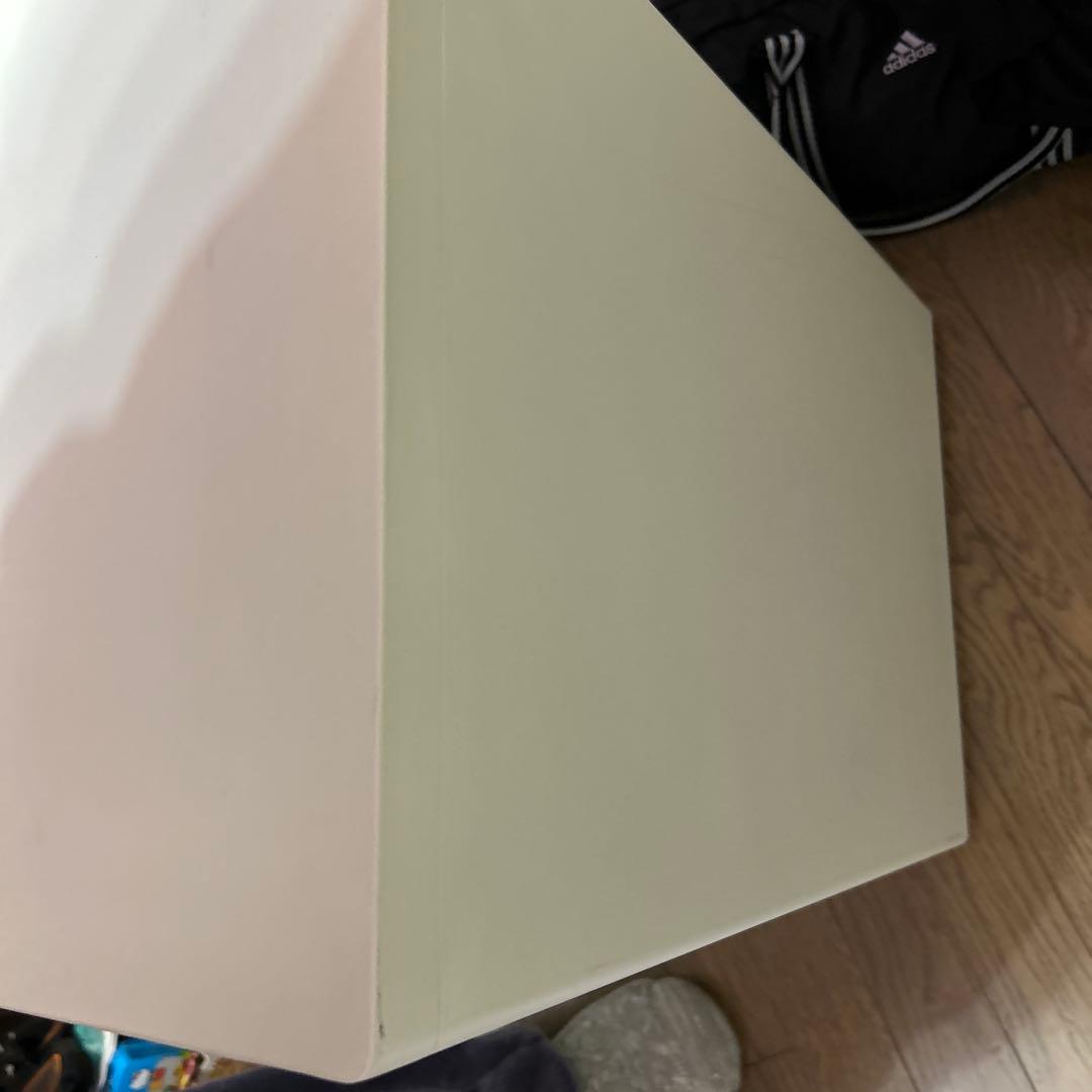 【最終値下】　無印良品 スチールキャビネット ライトグレー デスクワゴン 袖机