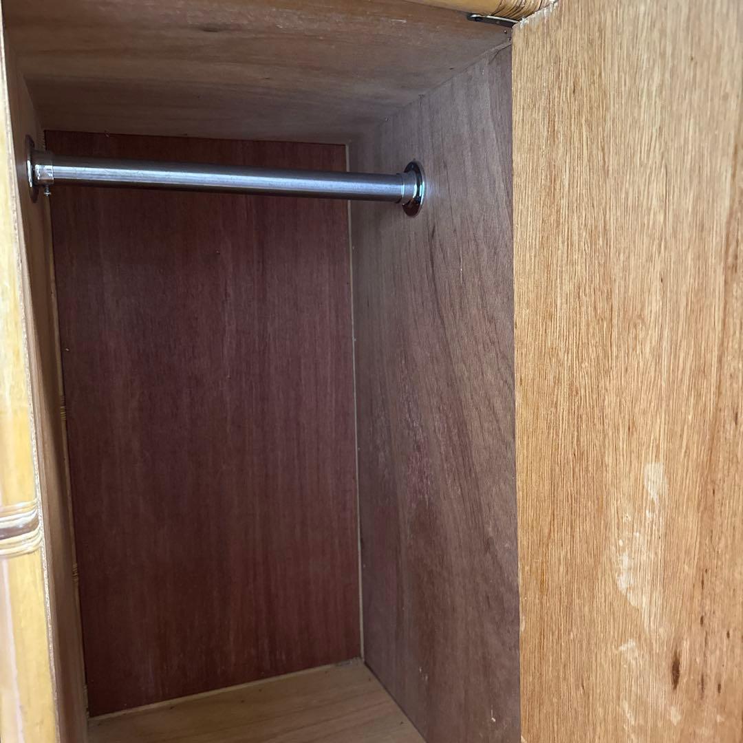 【ラタン製】ナチュラル 棚 チェスト