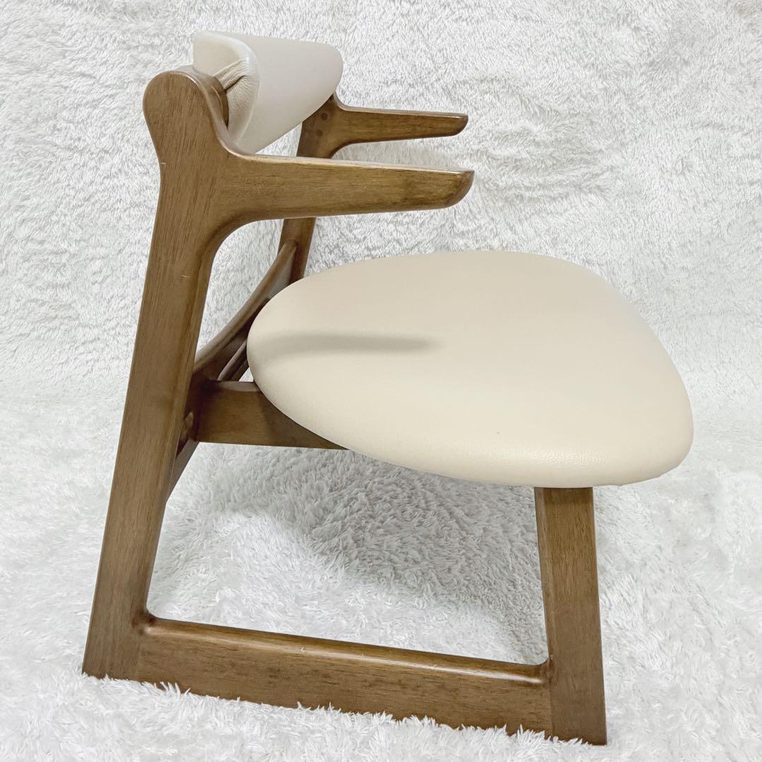 さ*ち様 起立木工 Casper キャスパーチェア ローチェア 天然木 合皮