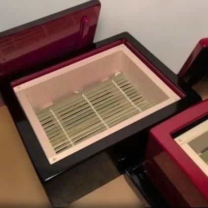 気まぐれ値下げ②黒溜漆塗りせいろ　本朱漆塗りせいろ