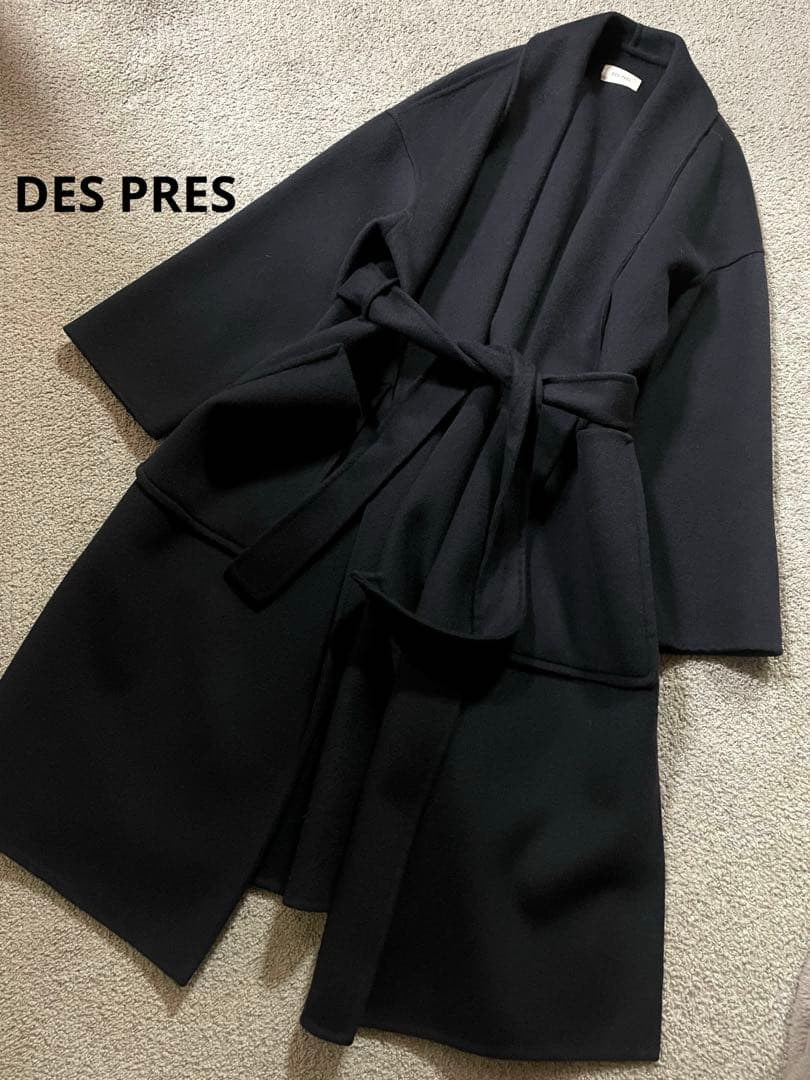 ダクティ　DES PRES デプレ　ダブルフェイスメルトンビーバーコート
