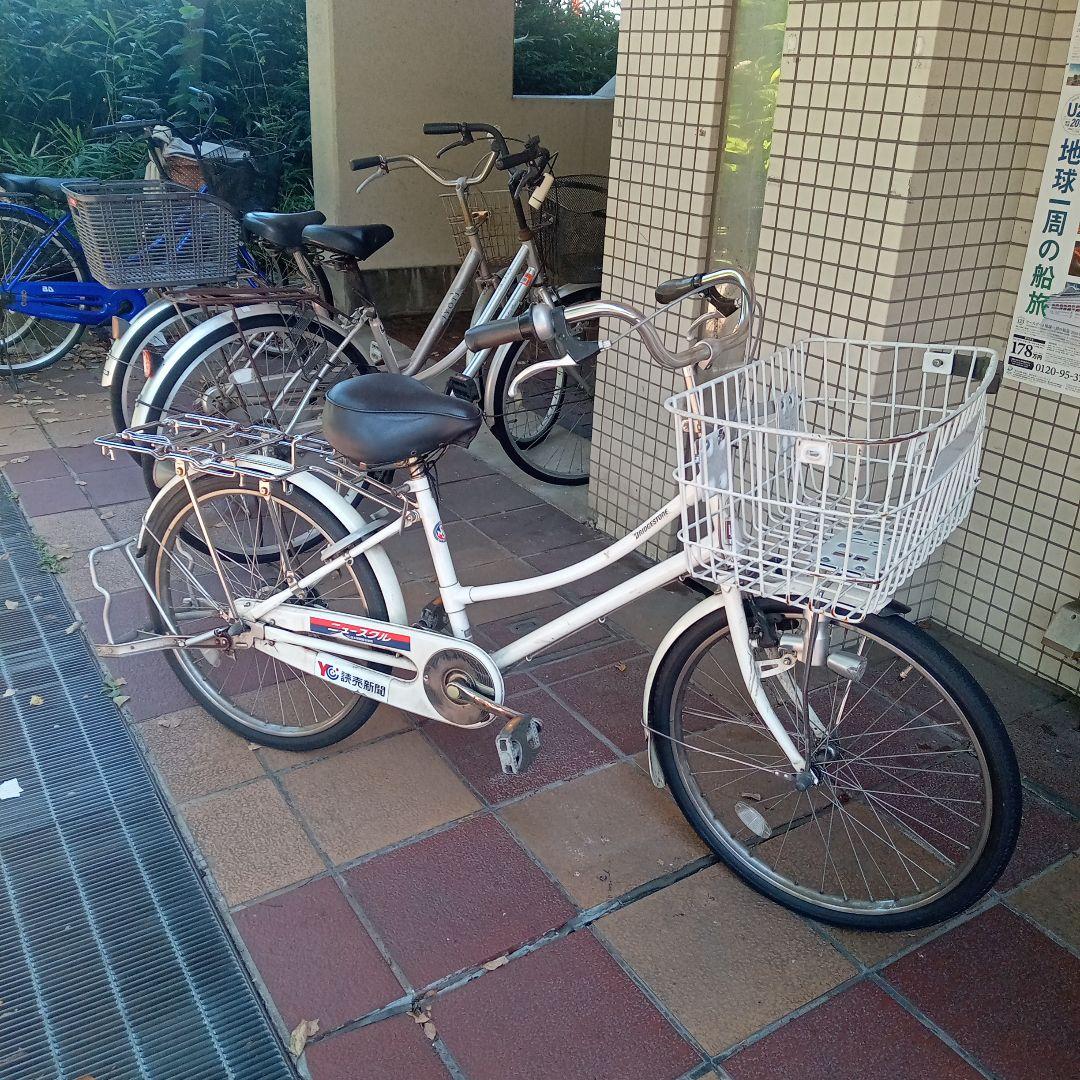 ブリヂストンサイクル ニュースクル 新聞配達自転車 12月いっぱいで処分します