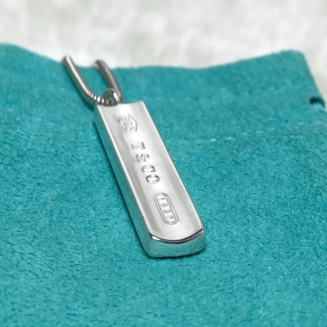 TIFFANY&Co.ティファニー　ナローバーネックレス　メンズ/レディース