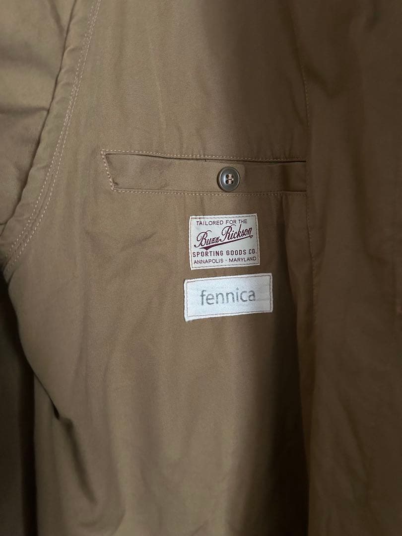 美品　フェニカ　バズリクソン　ビームス ラグランコート　アルニス　サイズ40