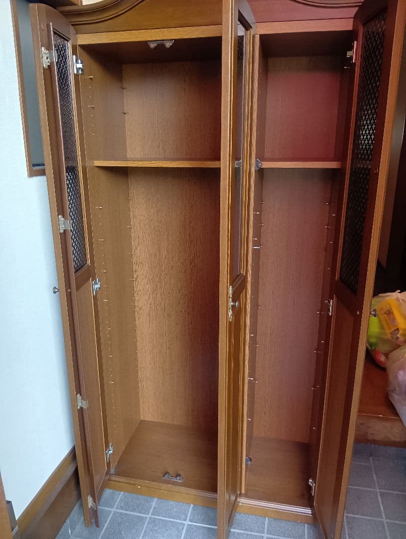 ✨お洒落✨木製シューズラック　引取り価格