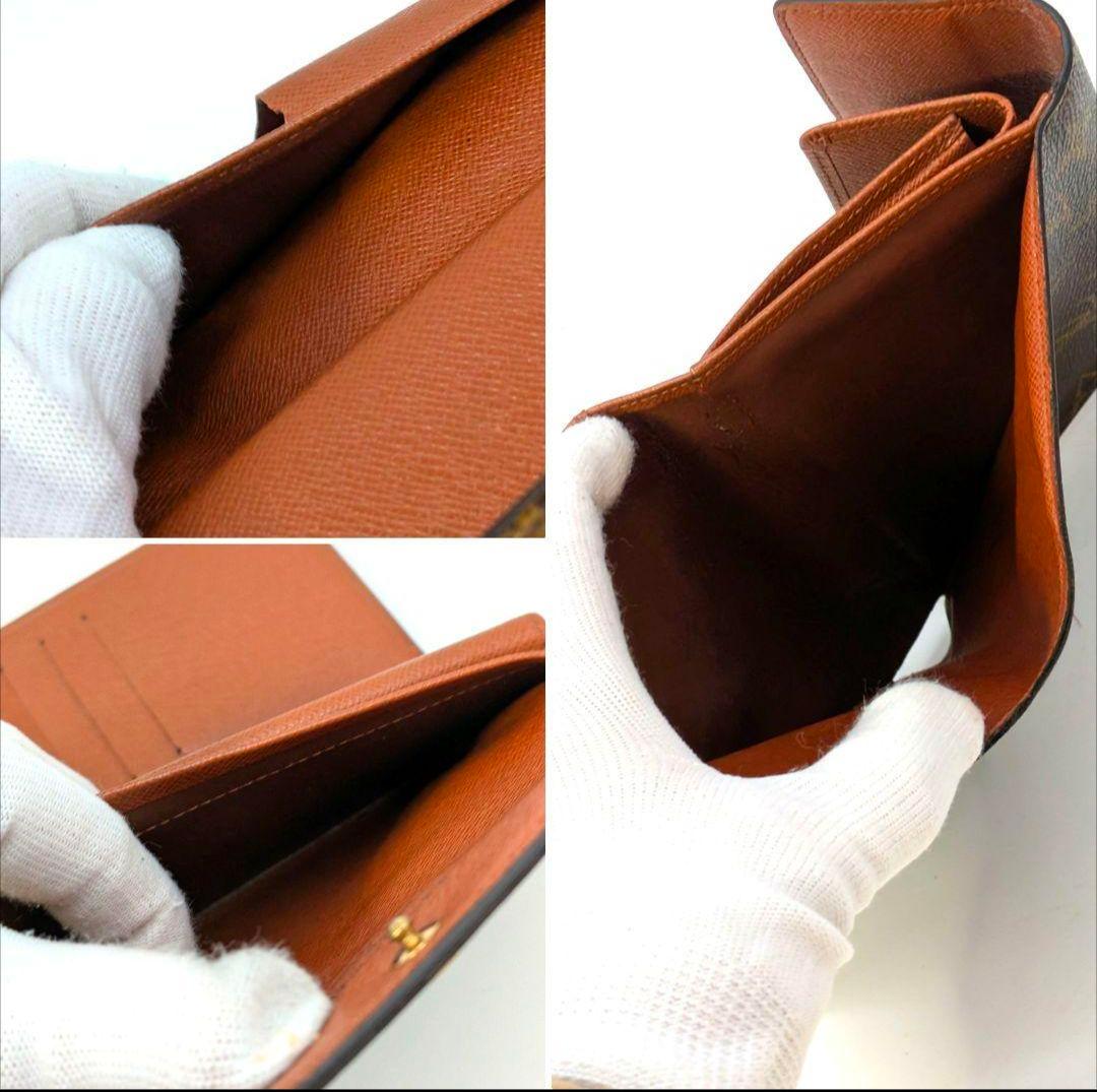 ルイヴィトン モノグラム エテュイ パピエ 三つ折り財布 B10