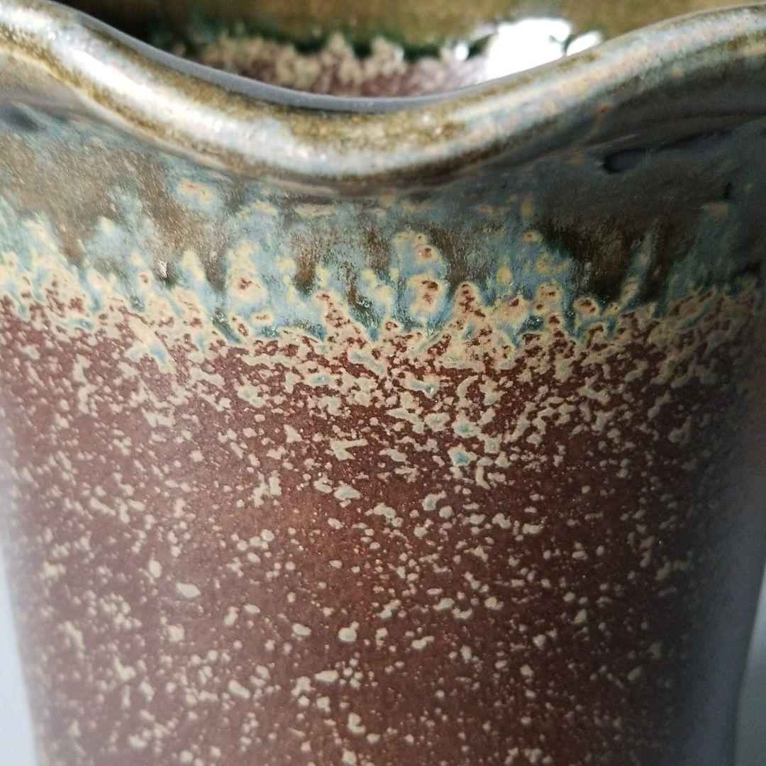 信楽焼傘立て  ビードロ鼓型 高さ４０cm